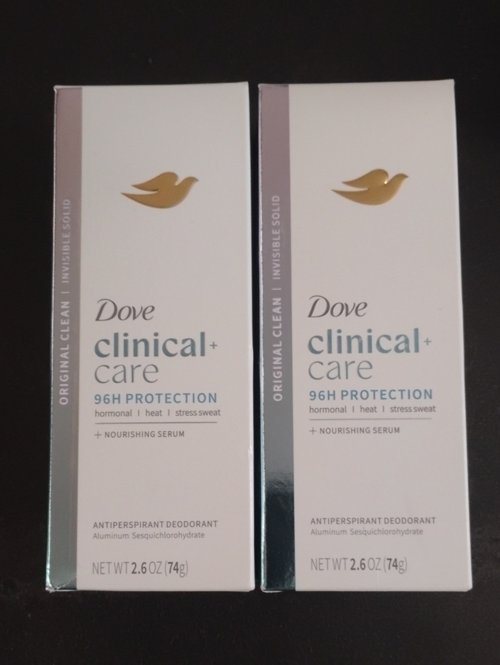 Dove Clinical+ Care 96H Protection Antiperspirant Deodorant Set Of 2